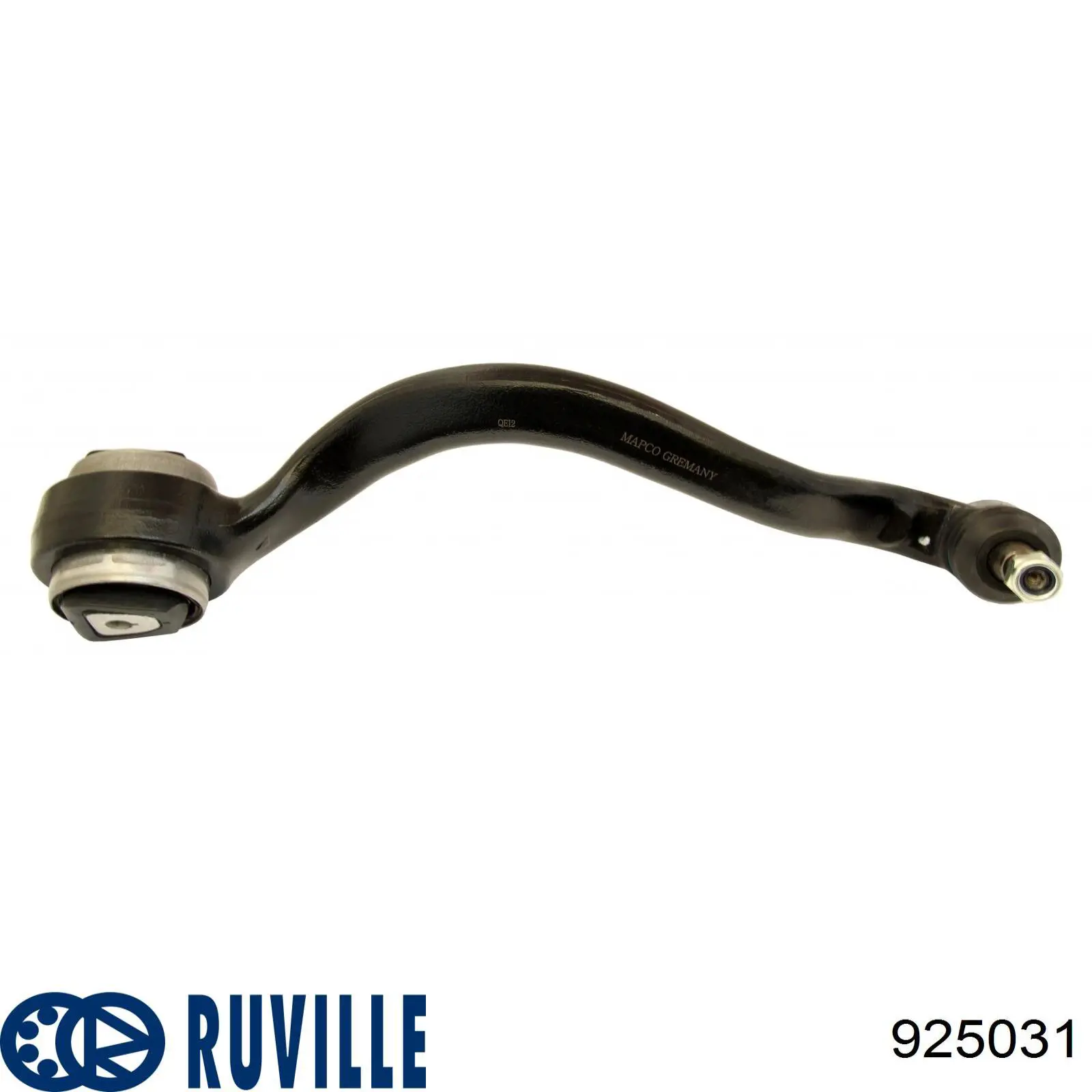 925031 Ruville Важіль передньої підвіски нижній, правий