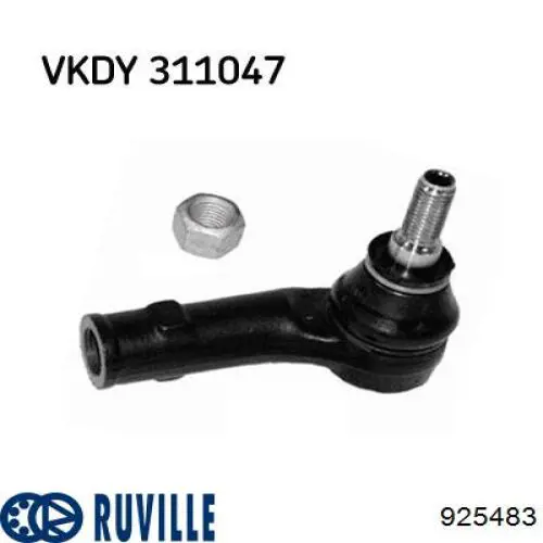 925483 Ruville Зовнішній наконечник рульової тяги