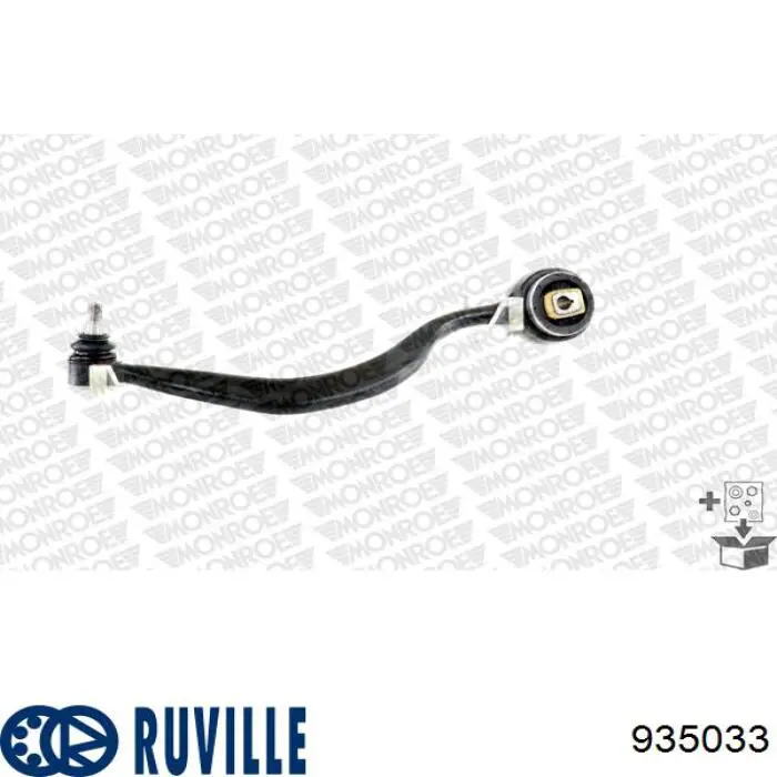 935033 Ruville Важіль передньої підвіски нижній, правий