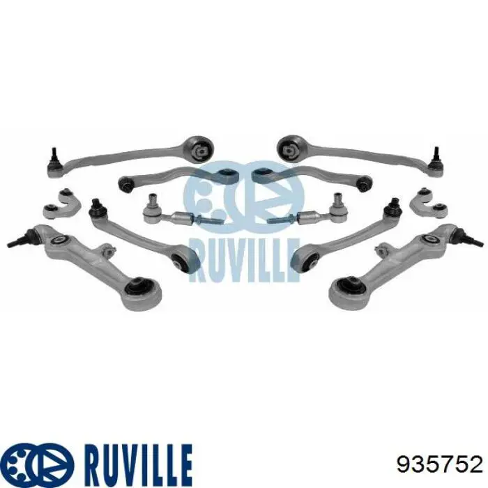 Важіль передньої підвіски нижній, лівий 935752 Ruville