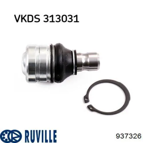 Важіль передній лівий Ruville 937326 ціна, від 42.73 USD