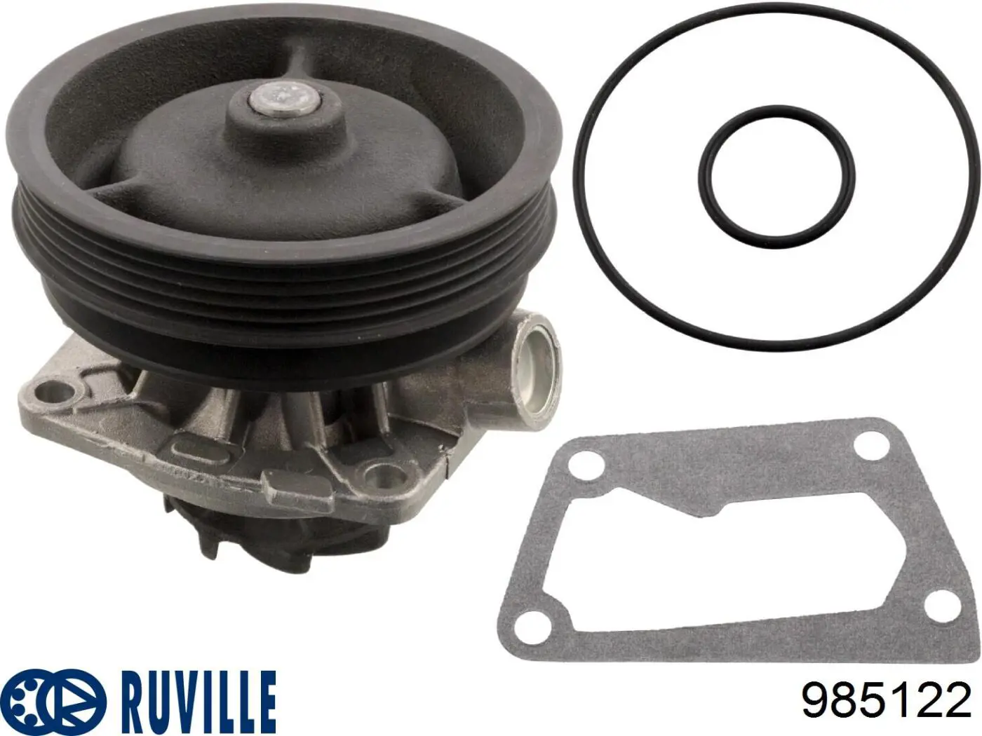 Сайлентблок задньої балки/підрамника Ruville 985122 ціна, від 44.54 USD