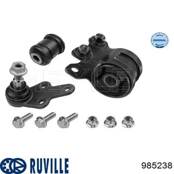 Сайлентблок нижнього важеля передньої підвіски Ruville 985238 ціна, від 27.96 USD