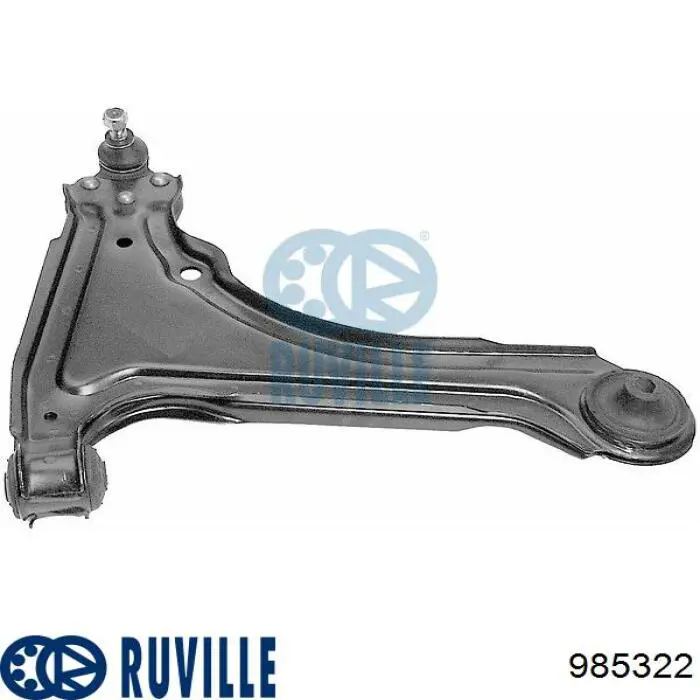 Сайлентблок нижнього важеля передньої підвіски Ruville 985322 ціна, від 3.29 USD