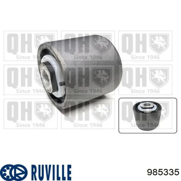 Сайлентблок переднього важеля 985335 Ruville