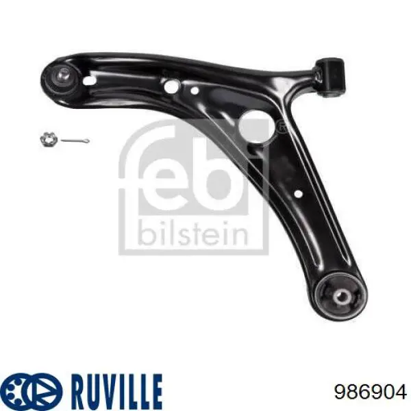 Сайлентблок нижнього важеля передньої підвіски Ruville 986904 ціна, від 4.16 USD