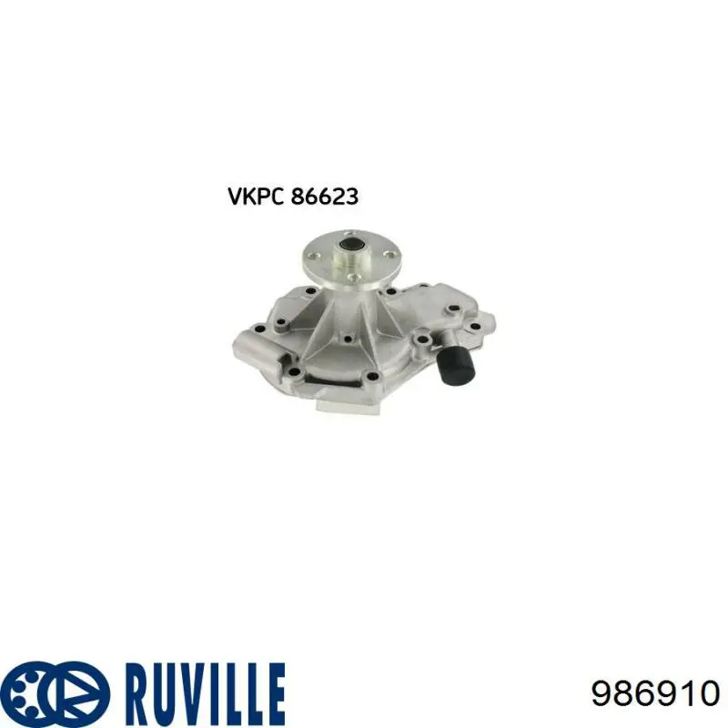 Сайлентблок переднього важеля 986910 Ruville