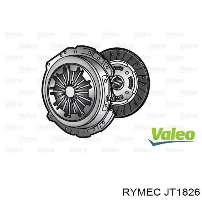 Комплект зчеплення (3 частини) JT1826 Rymec