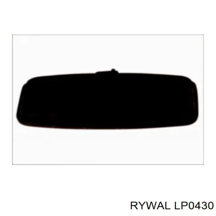 Корпус дзеркала заднього виду, лівого LP0430 Rywal