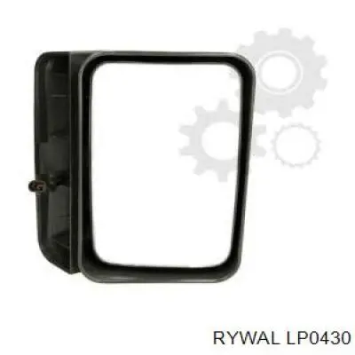 LP0430 Rywal Корпус дзеркала заднього виду, лівого