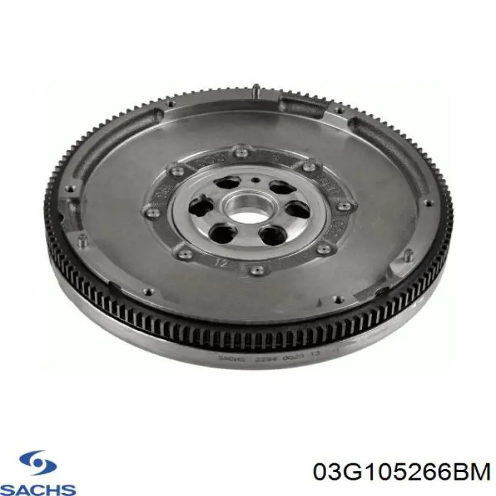 Маховик 03G105266BM Sachs
