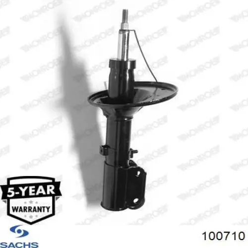 Амортизатор передній, правий Sachs 100710 ціна, від 52.04 USD