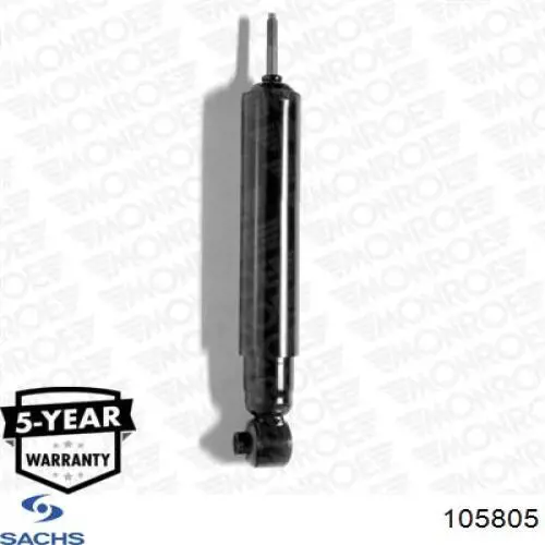 Купити 105805 Sachs Стійка амортизатора задня