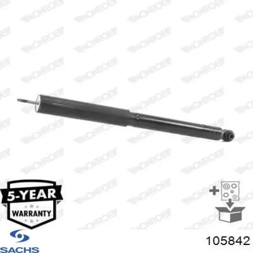 Купити 105842 Sachs Стійка амортизатора задня