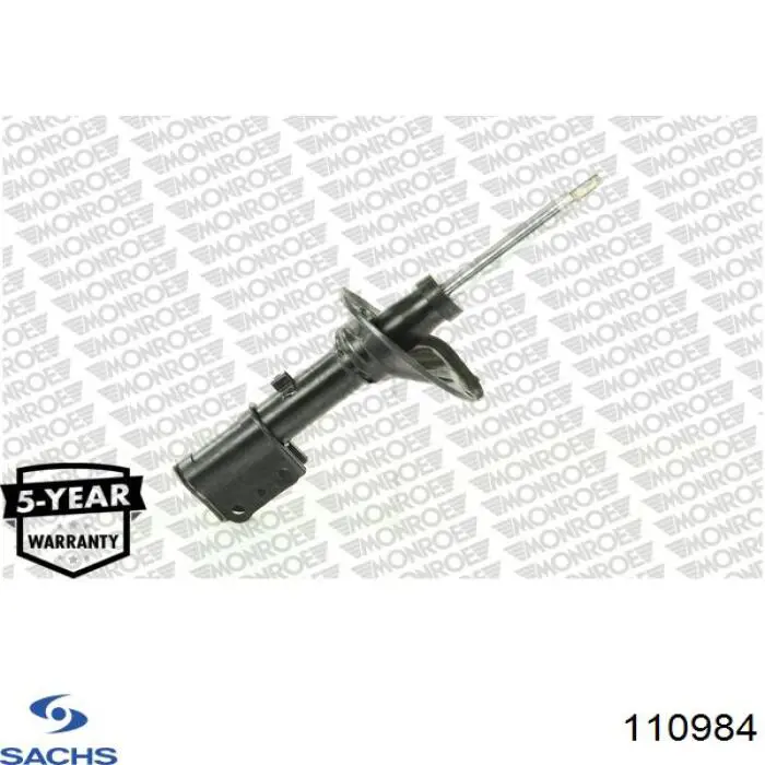 Амортизатор передній, правий 110984 Sachs
