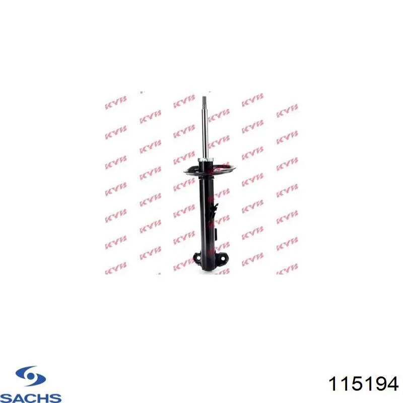 Амортизатор передньої підвіски, лівий Sachs 115194 ціна, від 43.82 USD