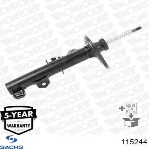 Амортизатора передній лівий 115244 Sachs