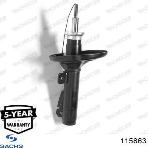 Стойка амортизатора передняя Sachs 115863 ціна, від 43.21 USD