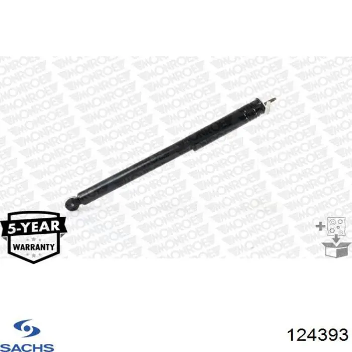 Амортизатор задній Sachs 124393 ціна, від 29.43 USD
