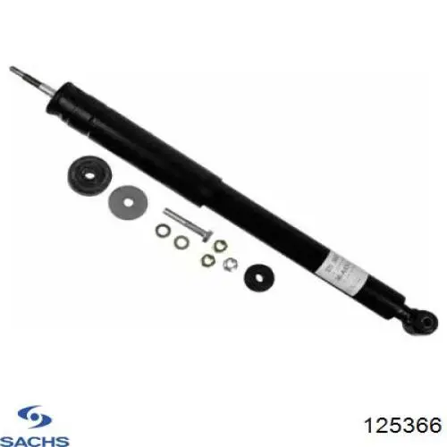 Амортизатор задній Sachs 125366 ціна, від 43.47 USD