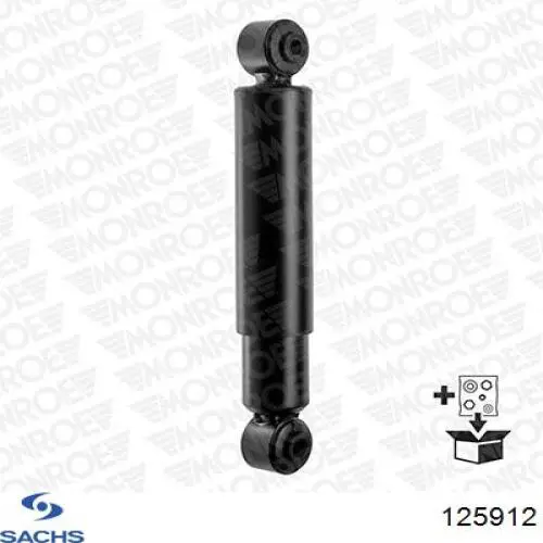 Купити 125912 Sachs Стійка амортизатора задня