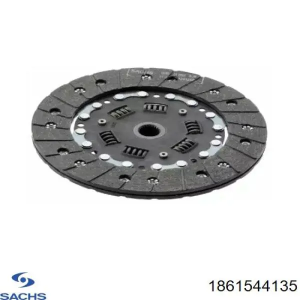 Диск зчеплення ведений Sachs 1861544135
