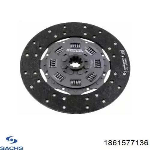 Зчеплення Sachs 1861577136 ціна, від 343.56 USD