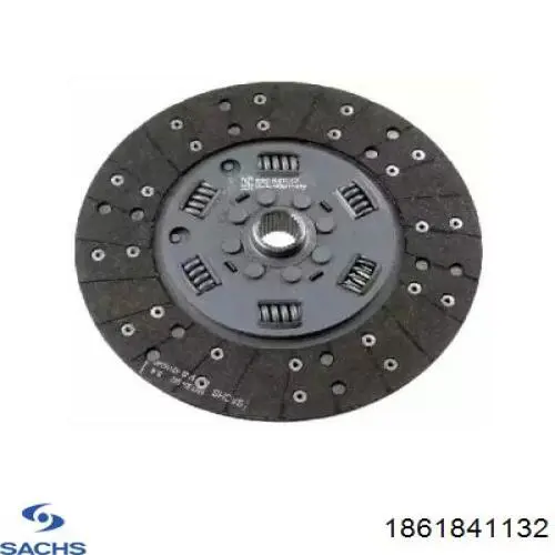 1861841132 Sachs Диск зчеплення