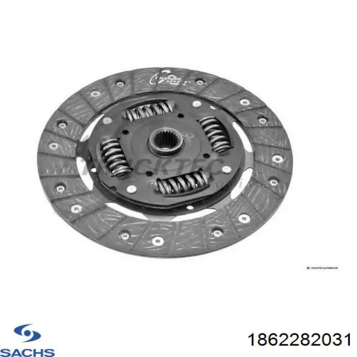 1862282031 Sachs диск зчеплення