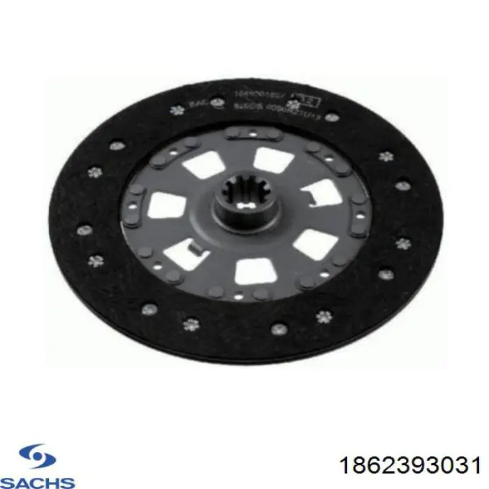 Диск зчеплення ведений Sachs 1862393031