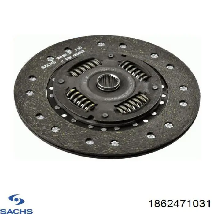 1862471031 Sachs диск зчеплення