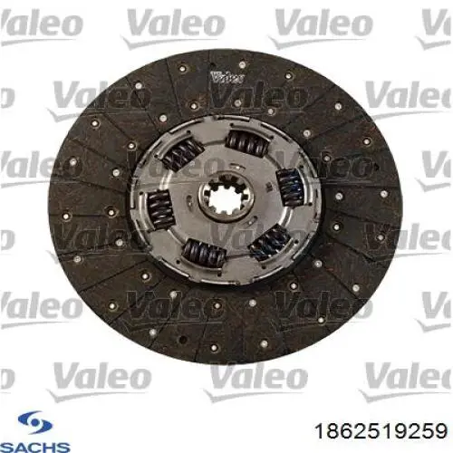 Зчеплення Sachs 1862519259 ціна, від 401.28 USD