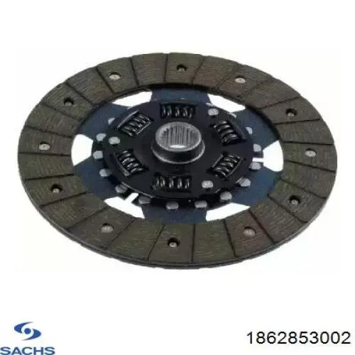 Диск зчеплення ведений Sachs 1862853002