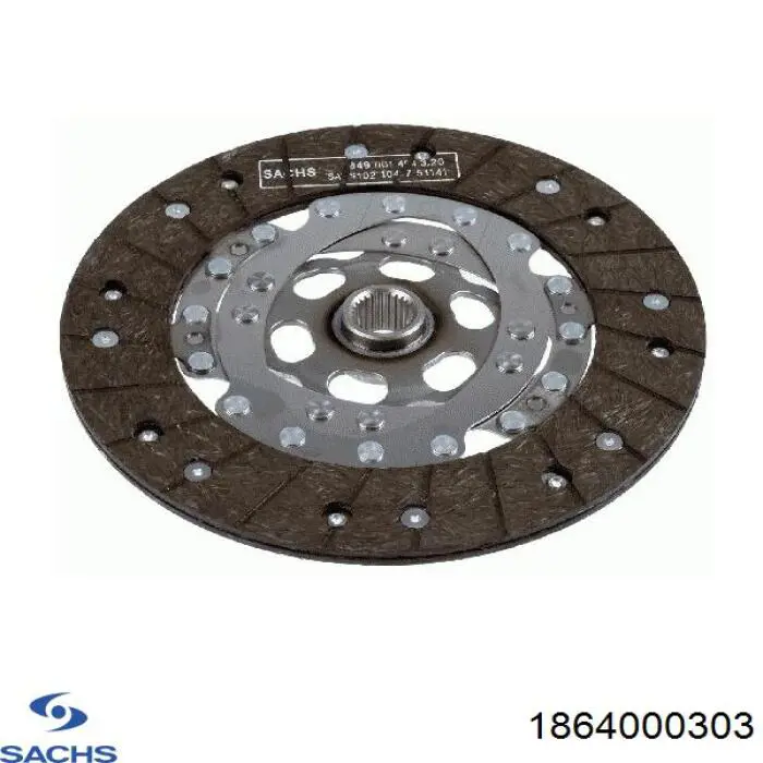 Диск зчеплення 03G141031Q VAG