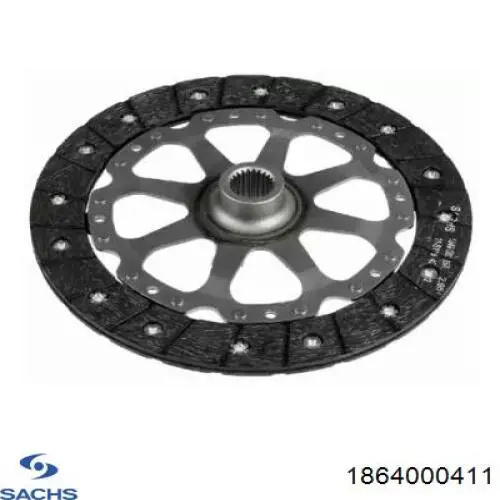 Зчеплення Sachs 1864000411 ціна, від 232.28 USD