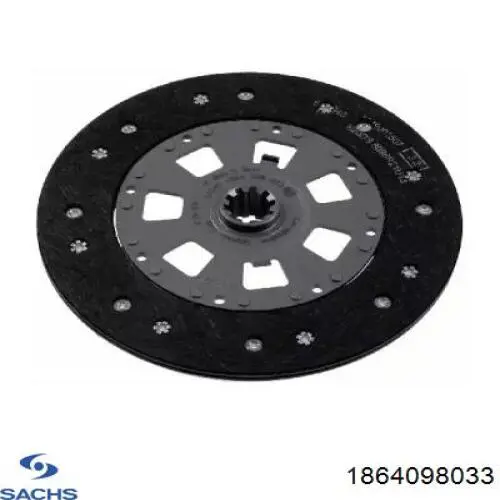 Диск зчеплення 1864098033 Sachs