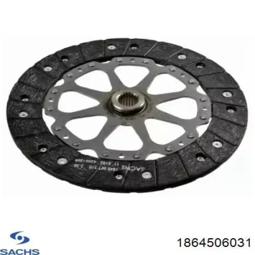 Диск зчеплення ведений Sachs 1864506031