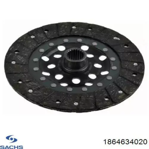 Зчеплення Sachs 1864634020 ціна, від 50.97 USD