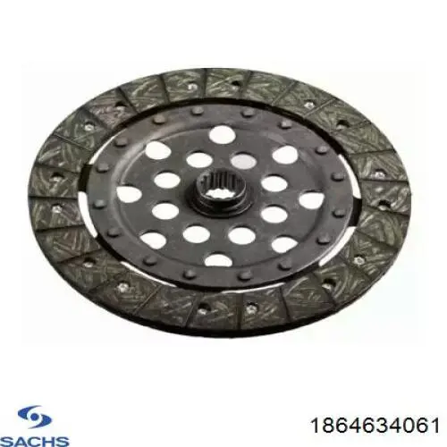 Зчеплення Sachs 1864634061 ціна, від 186.17 USD