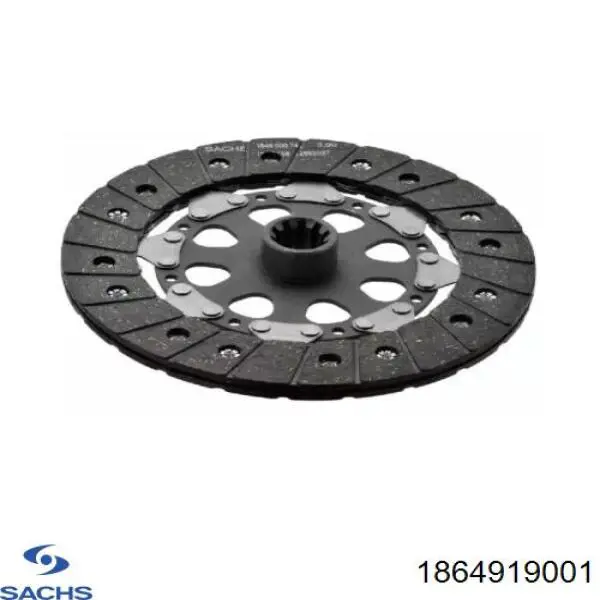 1864919001 Sachs Диск зчеплення