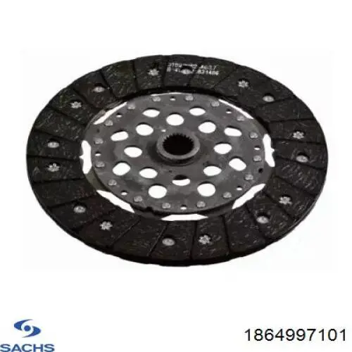 Диск зчеплення ведений Opel 0664252