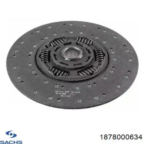 Диск зчеплення ведений Sachs 1878000634