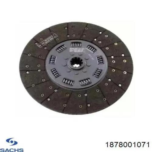 Зчеплення Sachs 1878001071 ціна, від 459.36 USD