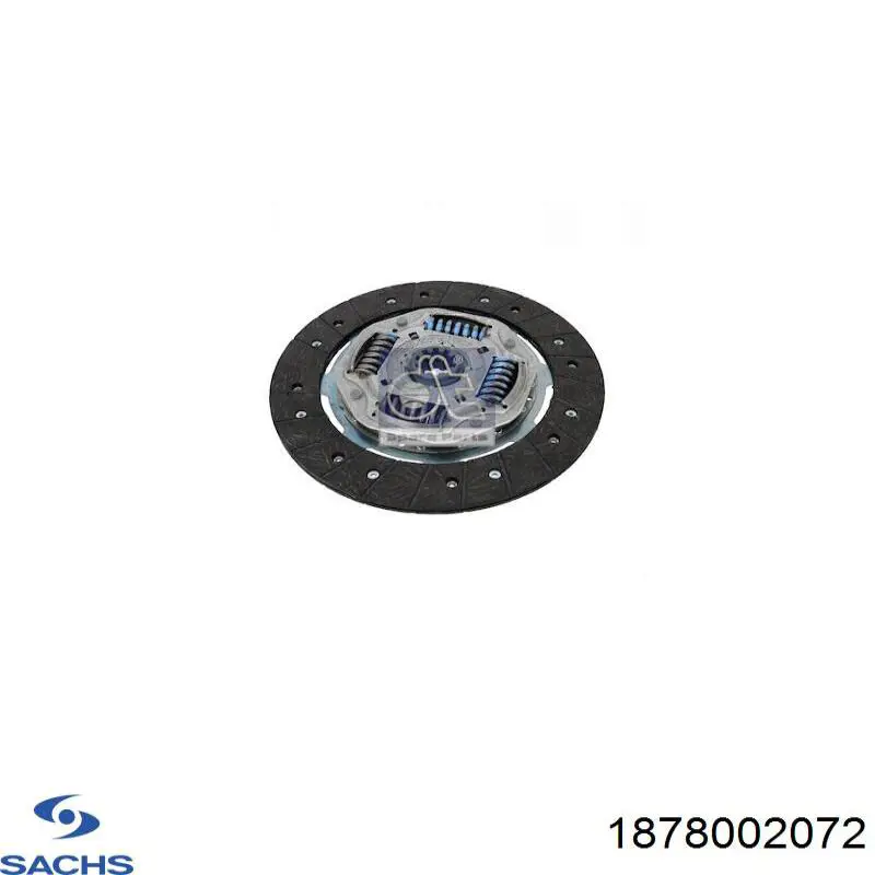 Купити 1878002072 Sachs Диск зчеплення