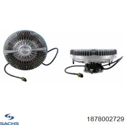 1878002729 Sachs Диск зчеплення