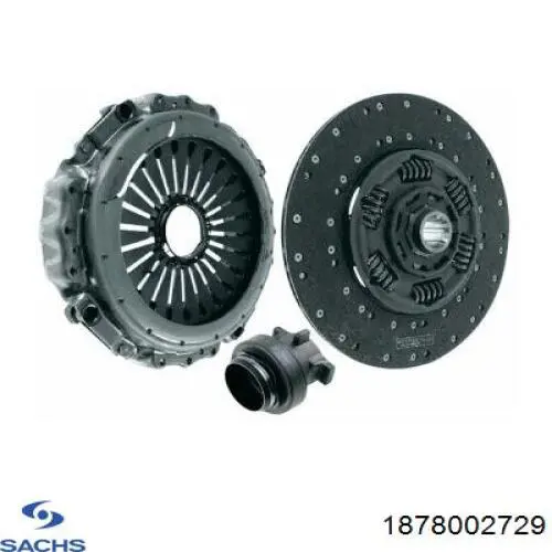 Диск зчеплення 1878002729 Sachs