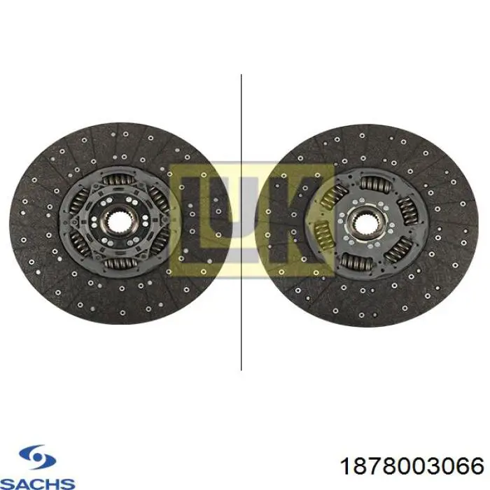 Зчеплення Sachs 1878003066 ціна, від 323.64 USD