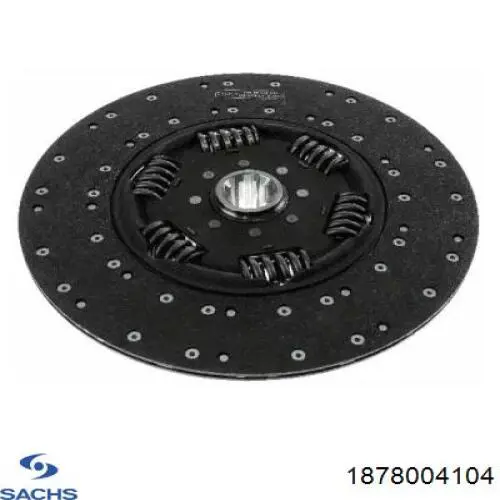 Диск зчеплення 1878004104 Sachs