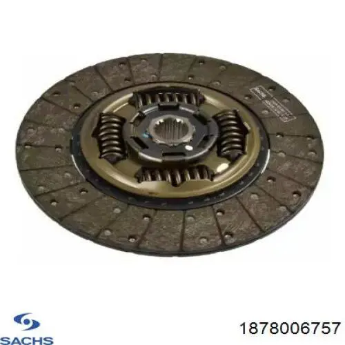 Диск зчеплення ведений VALEO 829594