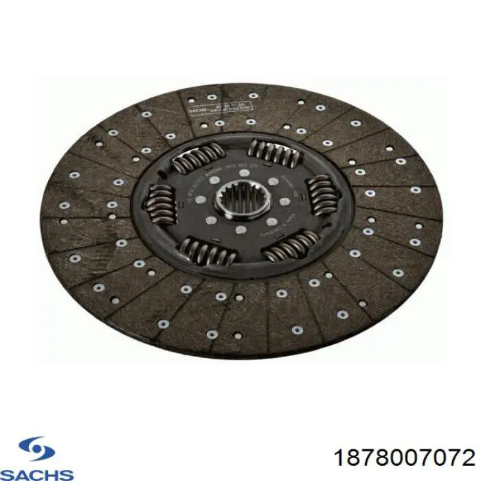 1878007072 Sachs диск зчеплення